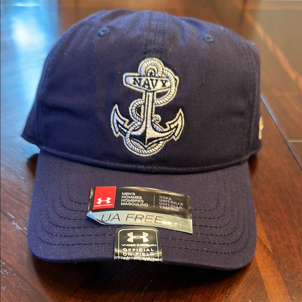 Under Armour Navy Football Hat